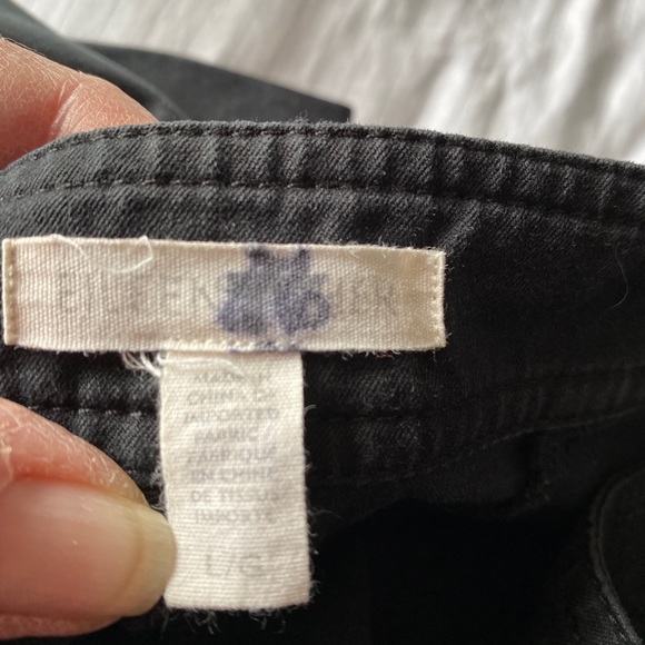 Eileen Fisher Black Cropped Jeans - Picture 3 of 6